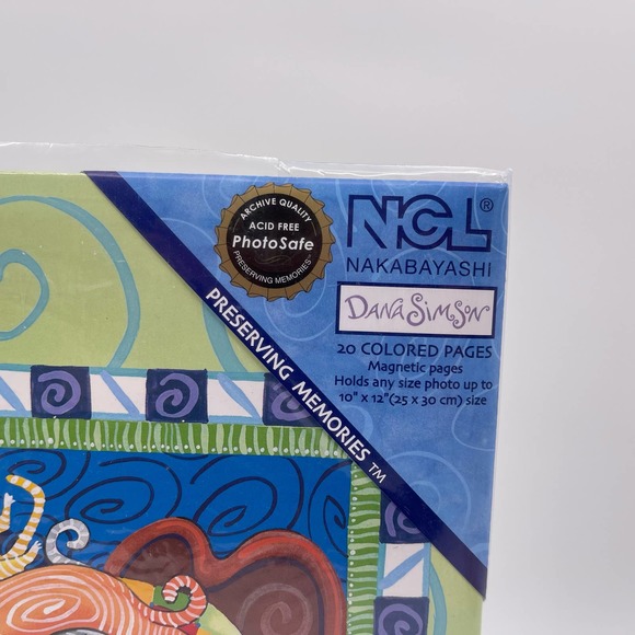 Dana Simson Cats and Togetherness Scrapbook Magnetic Pages Colorful Crafting NEW - Picture 3 of 14